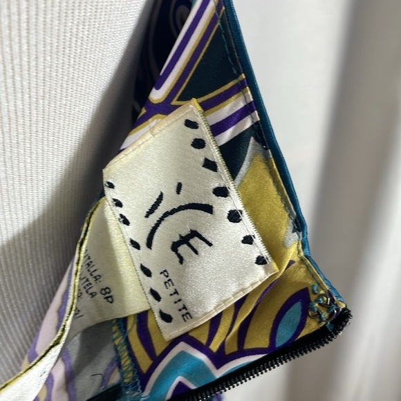 Y2k Ice Multicolor Scarf Dress Spaghetti straps - Picture 9 of 9